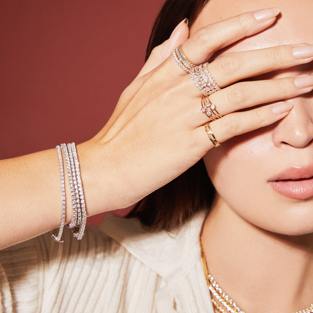 Classic Diamond Tennis Bracelet