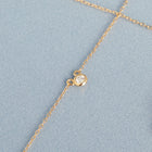 Mini Diamond Bezel Necklace