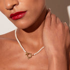 Pearl Aura Beaded Necklace