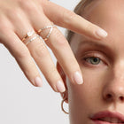 Birthstone Baguette Ring