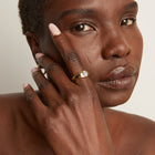 Chunky Lab Grown Diamond Oval Ring