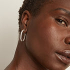 4ct Luxury Lab Grown Diamond Hoops