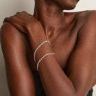 Mini Lab Grown Diamond Tennis Bracelet