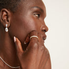 Oval Lab Grown Diamond Eternity Ring