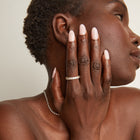 Oval Lab Grown Diamond Eternity Ring