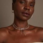 Petite Lab Grown Diamond Tennis Necklace