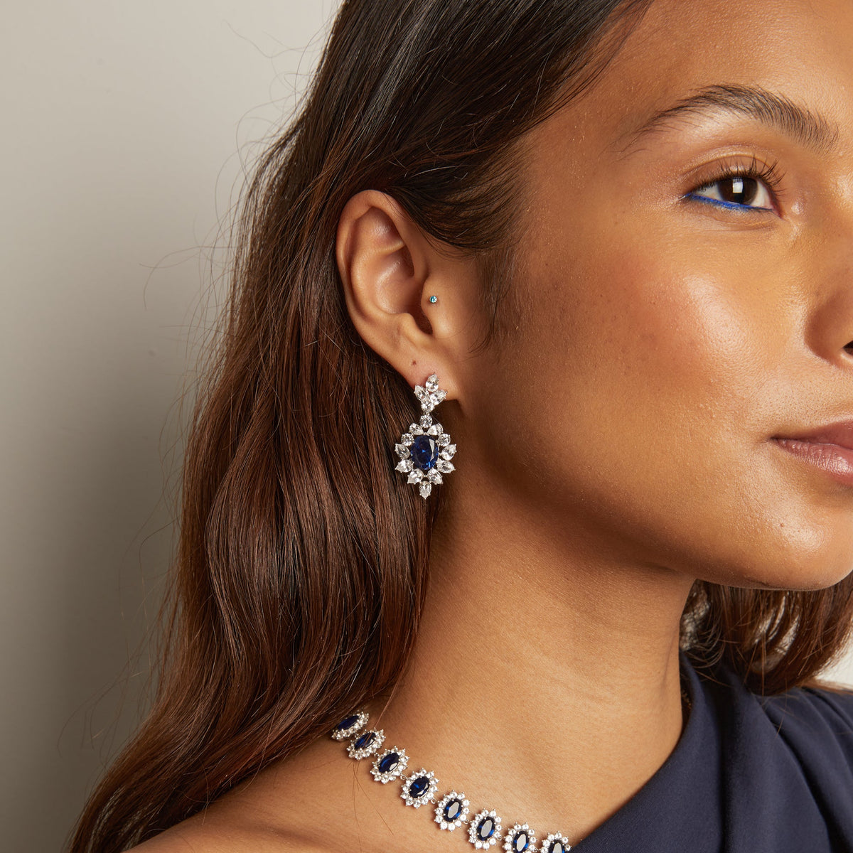 The Diana Drop Earrings