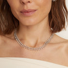 Aurate x Frye: Marquise Fringe Necklace