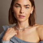 Aurate x Frye: Marquise Fringe Necklace