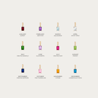 Birthstone Baguette Pendant