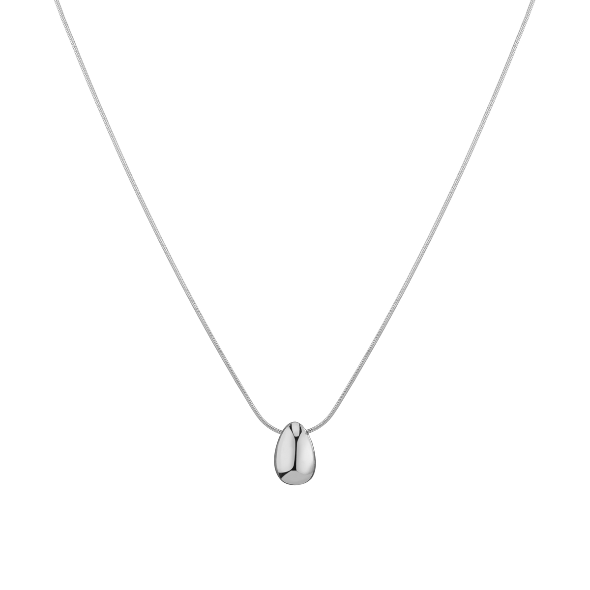 Genesis Pendant Necklace Vermeil White Gold 18in First