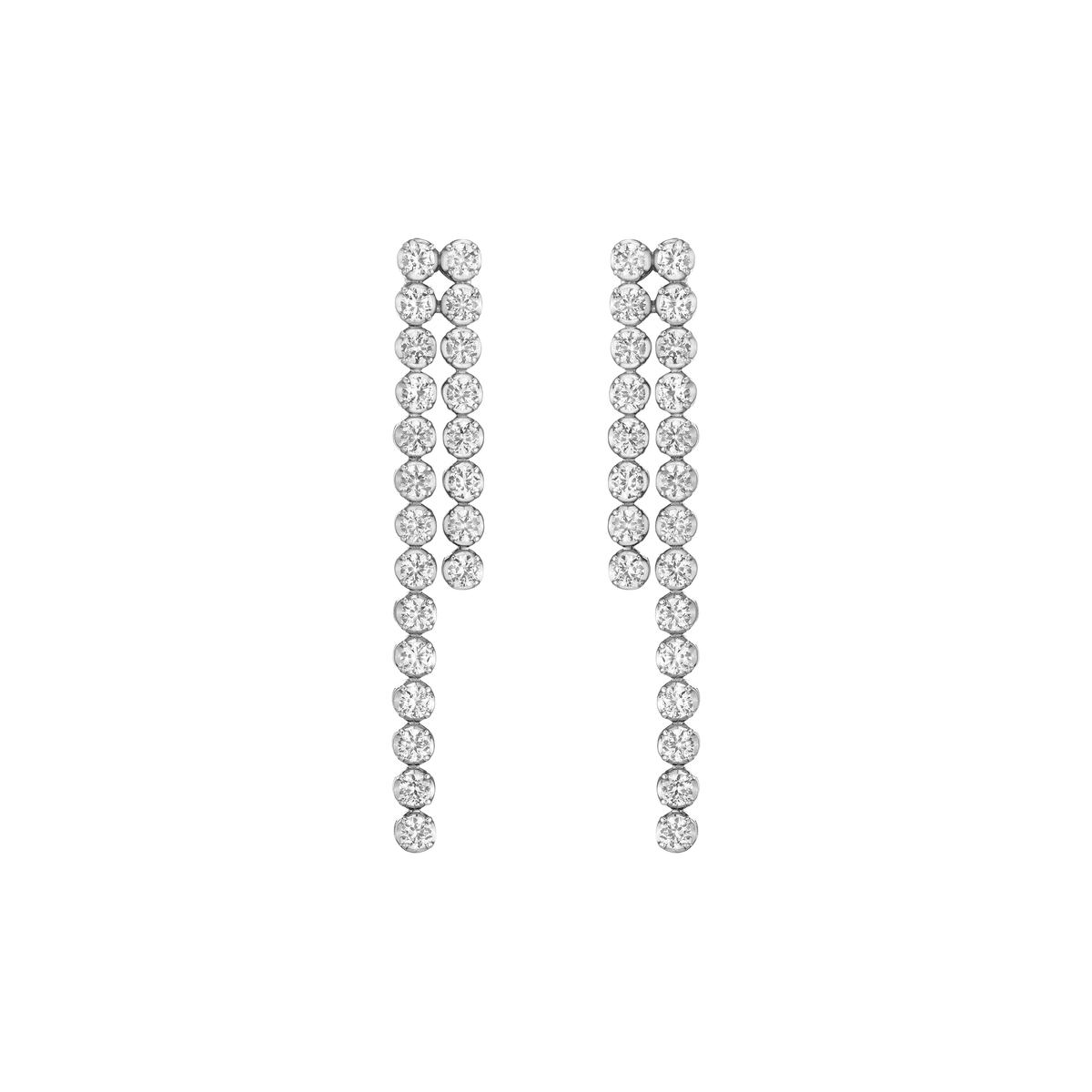 Aurate x Marilyn Monroe: Birth of a Star Tennis Earrings Vermeil White Gold First