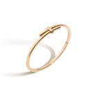 Crossover Hinged Bracelet