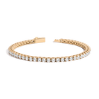 Unbreakable Lab Grown White Sapphire Tennis Bracelet