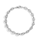 Puffed Mariner Chain Bracelet