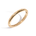 Aurate x Frye: Western Stitch Hinged Bracelet