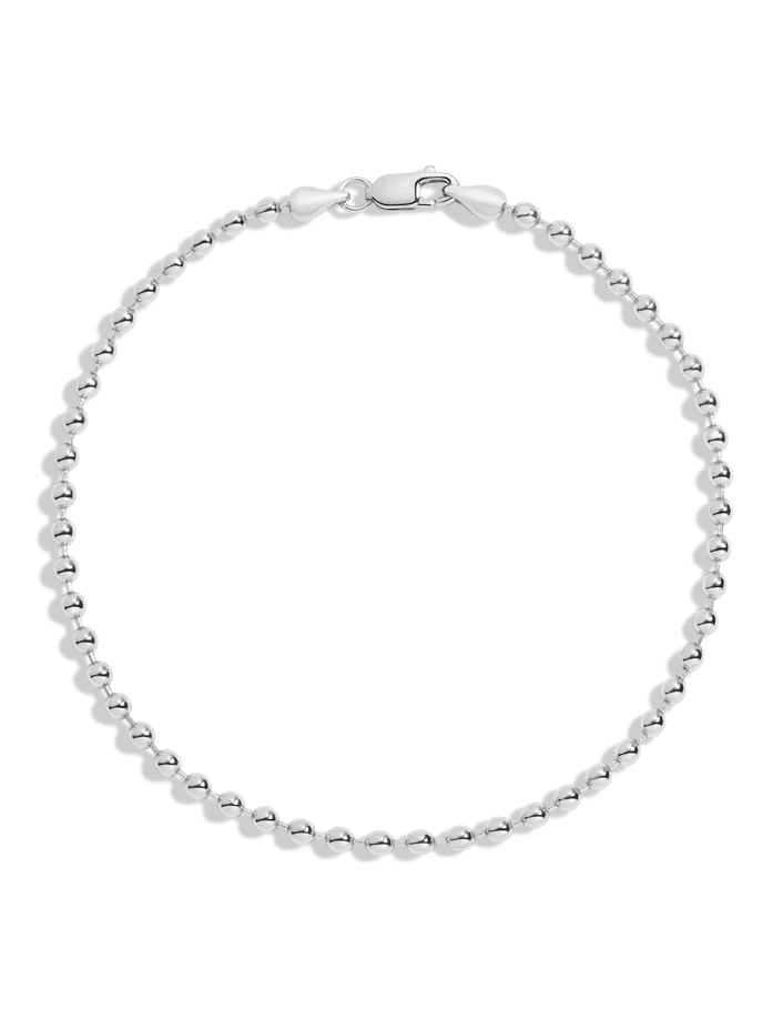 Gold Ball Chain Bracelet Vermeil White Gold 6in 6.5in 7in 7.5in First