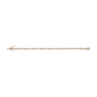 Lab Grown White Sapphire Mosaic Tennis Bracelet