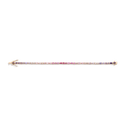 Pink Ombré Mosaic Tennis Bracelet