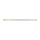 Green Ombré Mosaic Tennis Bracelet