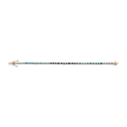 Blue Ombré Mosaic Tennis Bracelet
