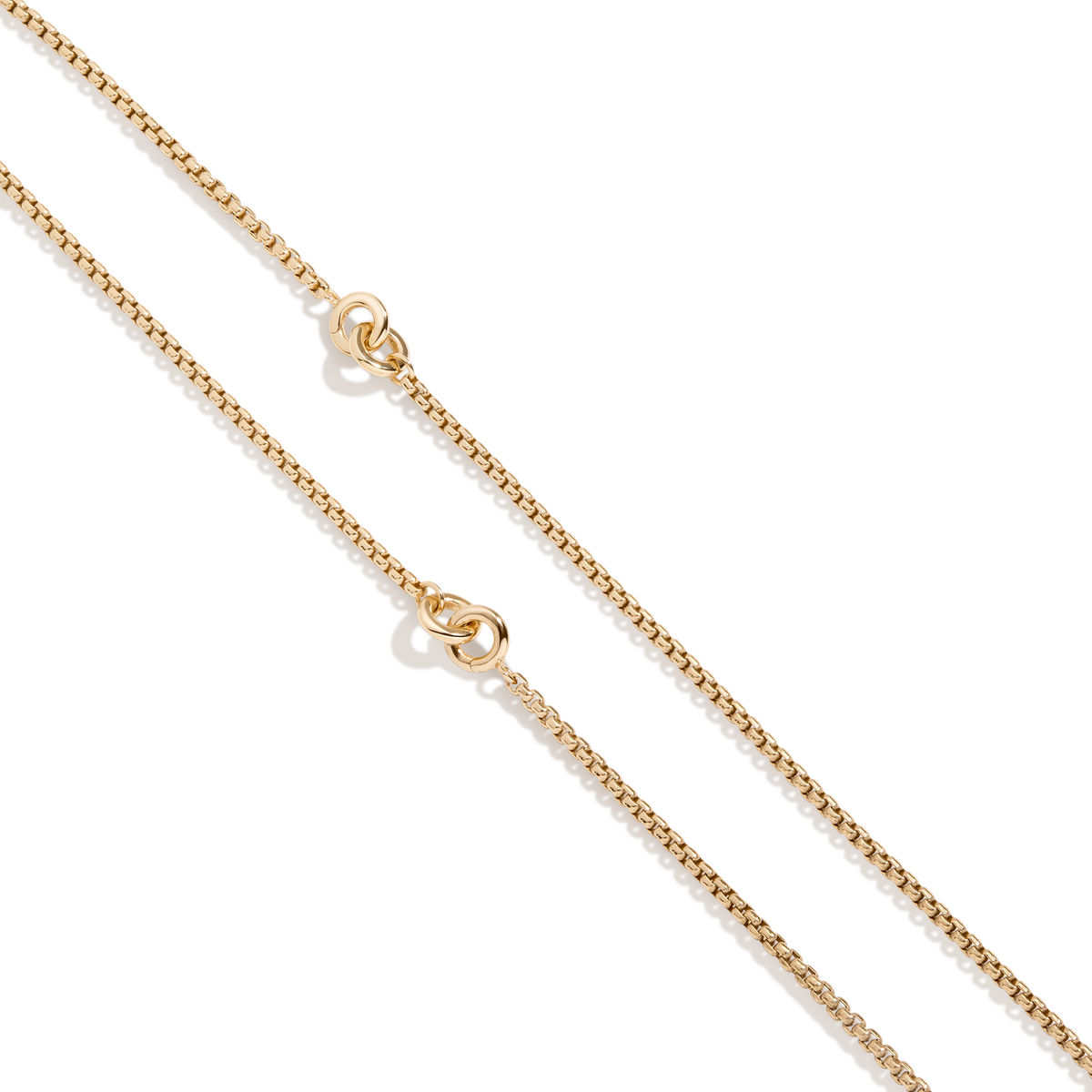 Three-in-One Connection Necklace Vermeil Yellow Gold 18in Necklace / 6in Bracelet 19.5in Necklace / 6.5in Bracelet 21in Necklace / 7in Bracelet