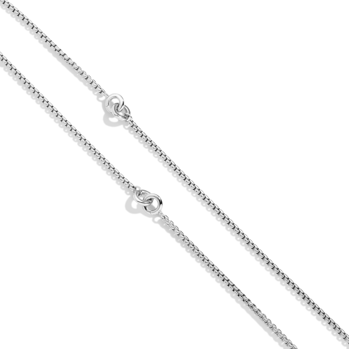 Three-in-One Connection Necklace Vermeil White Gold 18in Necklace / 6in Bracelet 19.5in Necklace / 6.5in Bracelet 21in Necklace / 7in Bracelet