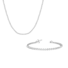 Petite Lab Grown Diamond Tennis Set