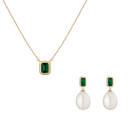 Lab Grown Emerald Heirloom Set