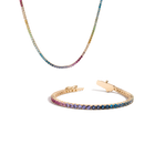 Rainbow Tennis Set