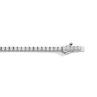 Personalized Lab Grown White Sapphire Tennis Bracelet
