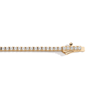 Personalized Lab Grown White Sapphire Tennis Bracelet