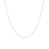 Dainty Geometric Chain Necklace 14k Yellow Gold 16in 18in First