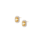 Lab Grown Yellow Canary Alexandra Earrings