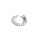 Lab Grown White Sapphire Double Ear Cuff