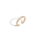 Lab Grown White Sapphire Ear Cuff