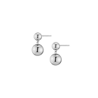Graduated Ball Drop Earrings