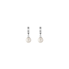 Unbreakable Pearl Huggie Earrings