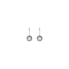 Black Rhodium Georgian Drop Earrings