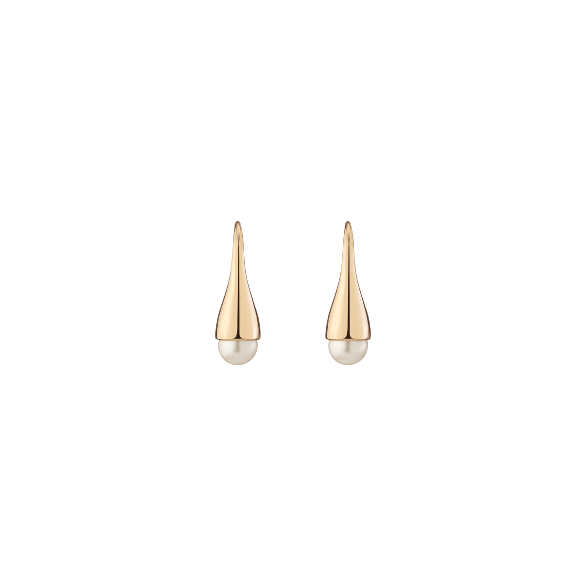 Pearl Bud Earring Vermeil Yellow Gold First