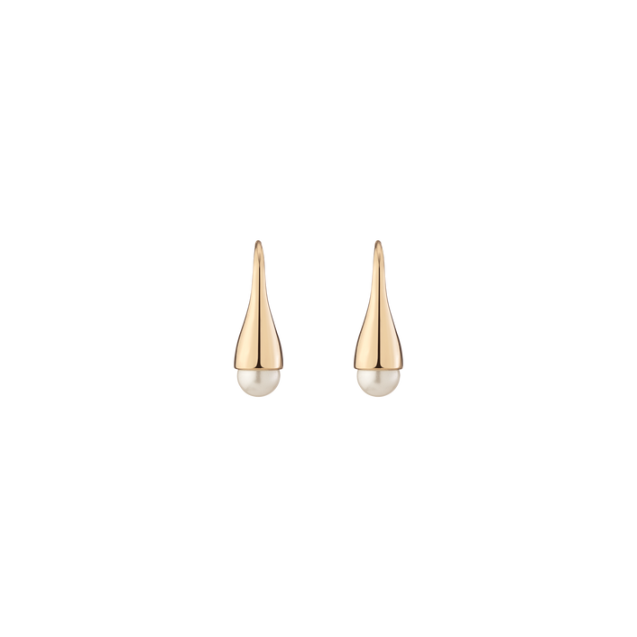 Pearl Bud Earring Vermeil Yellow Gold First