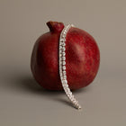 Lab Grown Diamond Emerald Tennis Bracelet