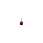 Birthstone Baguette Pendant