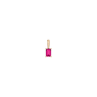 Birthstone Baguette Pendant