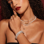 Pearl Aura Beaded Necklace