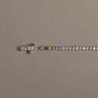 Personalized Lab Grown White Sapphire Tennis Bracelet