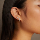 0.5ct Marquise Lab Grown Diamond Stud Earrings