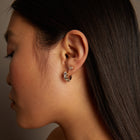 0.5ct Emerald Lab Grown Diamond Stud Earrings