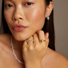 10ct Lab Grown Diamond Emerald Cut Ring