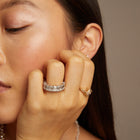 10ct Lab Grown Diamond Emerald Cut Ring